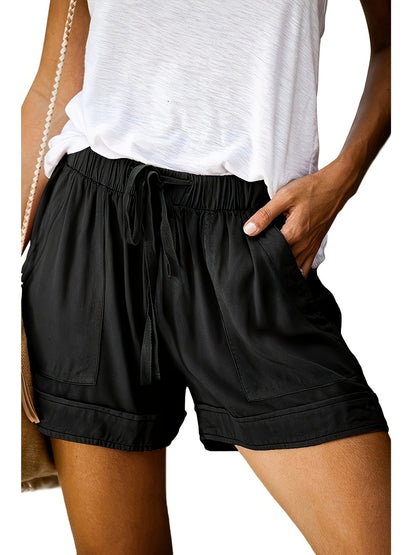 Maya Relaxed Drawstring Shorts
